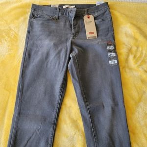 Levi's Gray Skinny Jean Size 29, 8 Medium, W 29 and L30
